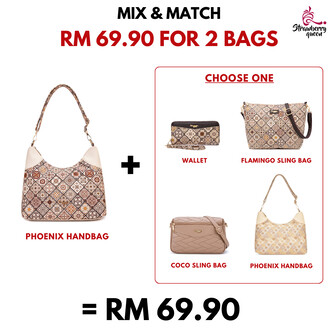 PHOENIX HANDBAG - BATIK BD, BEIGE