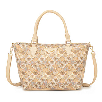 GAGA SLING BAG - SEASHELL BY, COFFEE